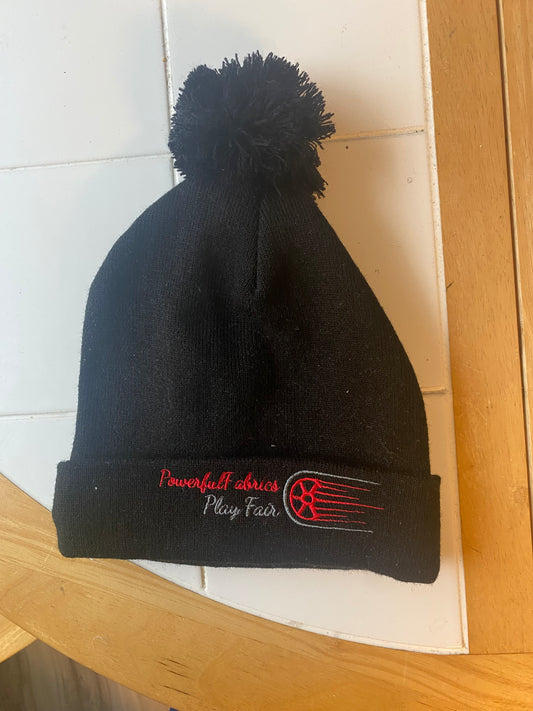 Women's Black Beanie