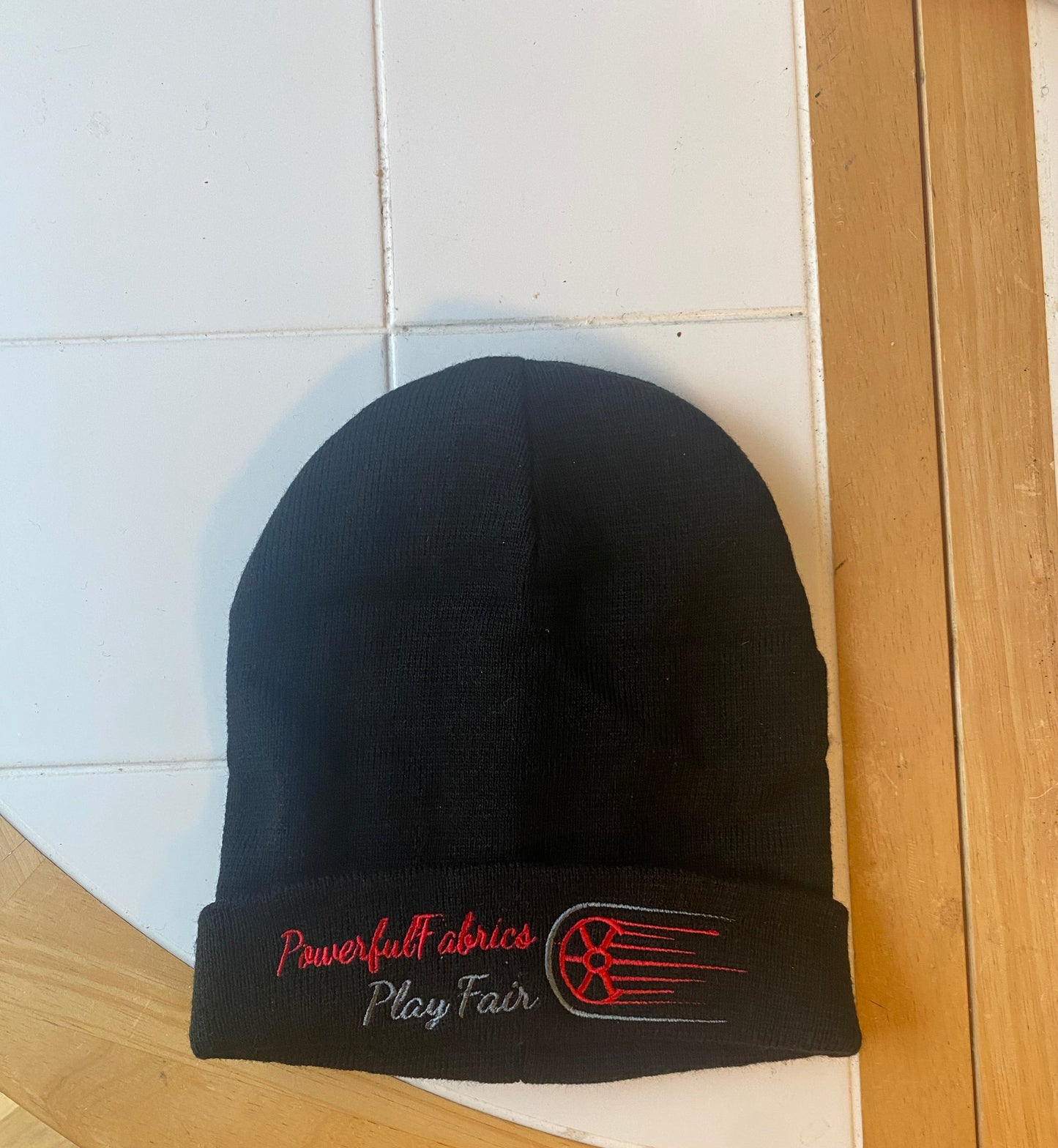 Men's Black Beanie